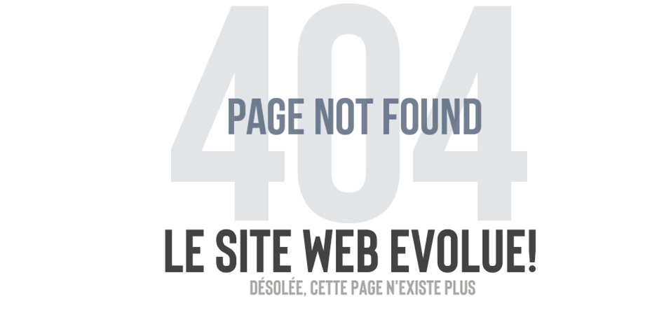 404 | La Page que vous recherchez semble introuvable