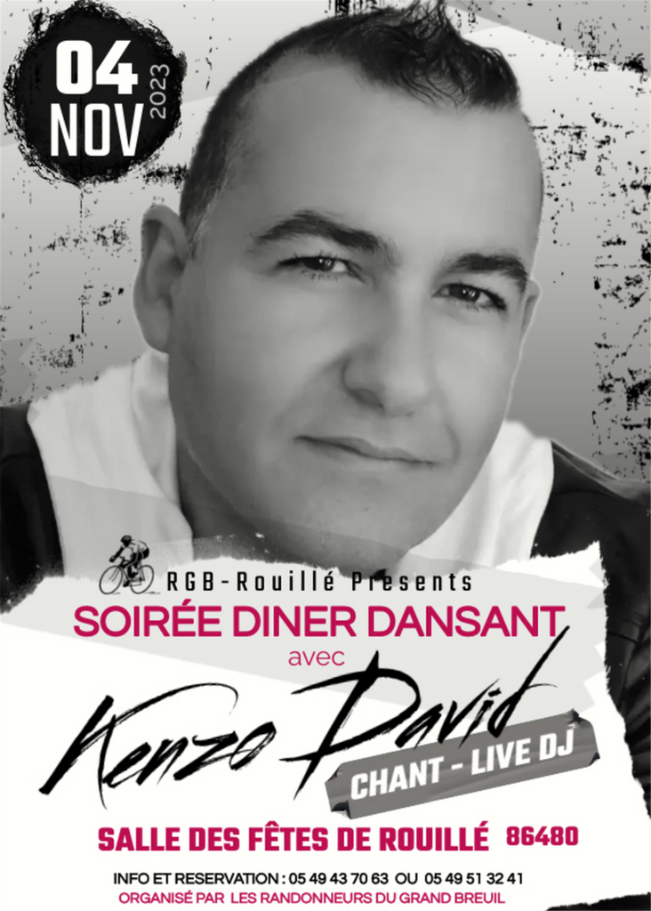Kenzo David en concert