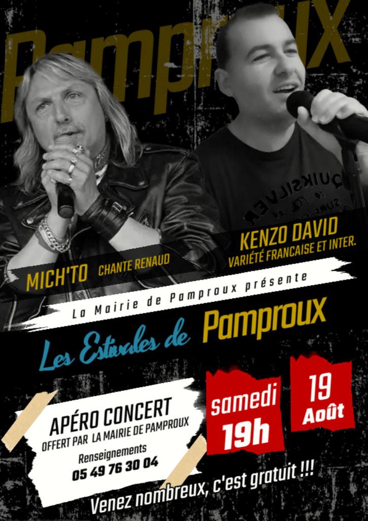 KENZO DAVID EN CONCERT 2023