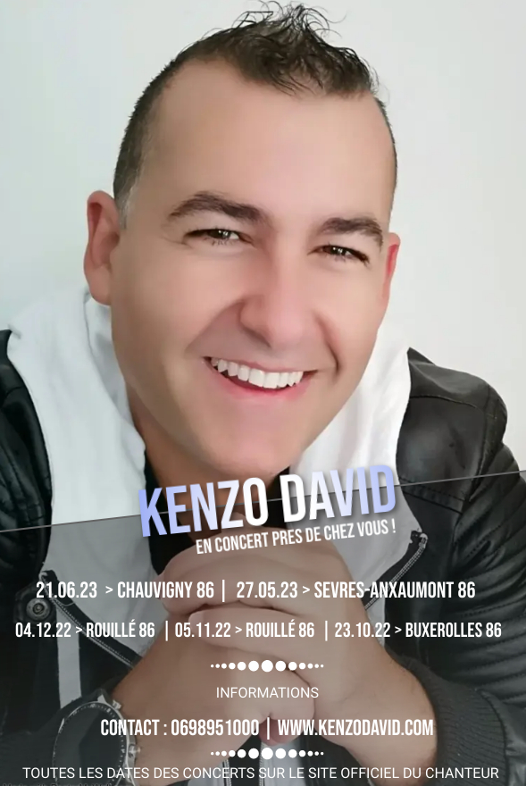 KENZO DAVID EN CONCERT