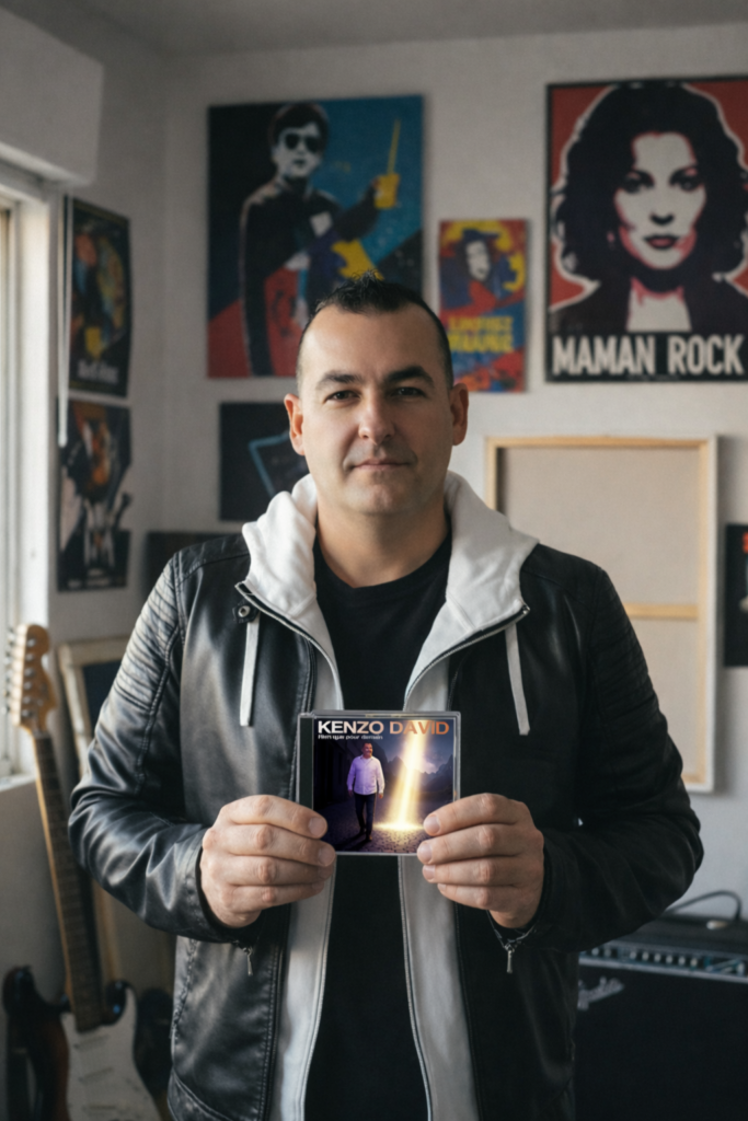 Kenzo David nous présente son nouvel album