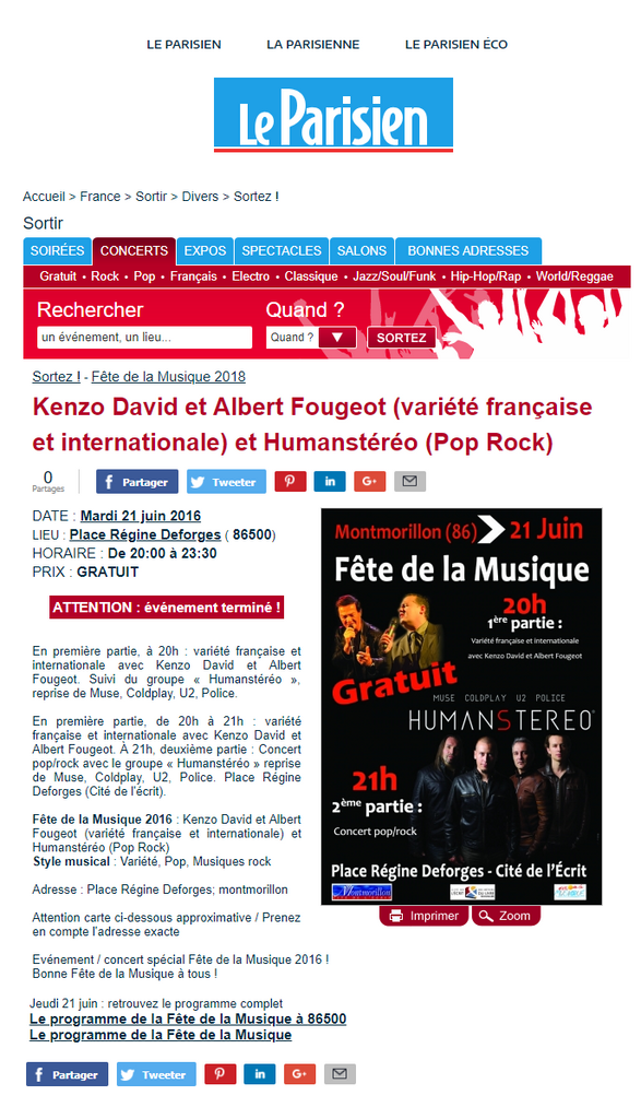 Le Parisien | Kenzo David Official website - All rights reserved