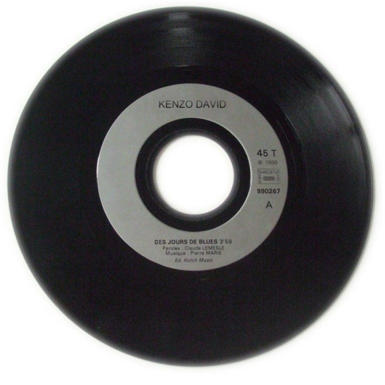 45T Vinyle Des jours de blues by Kenzo David