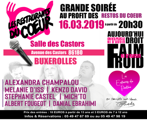Concert au Profit des « Restos Du Cœur »